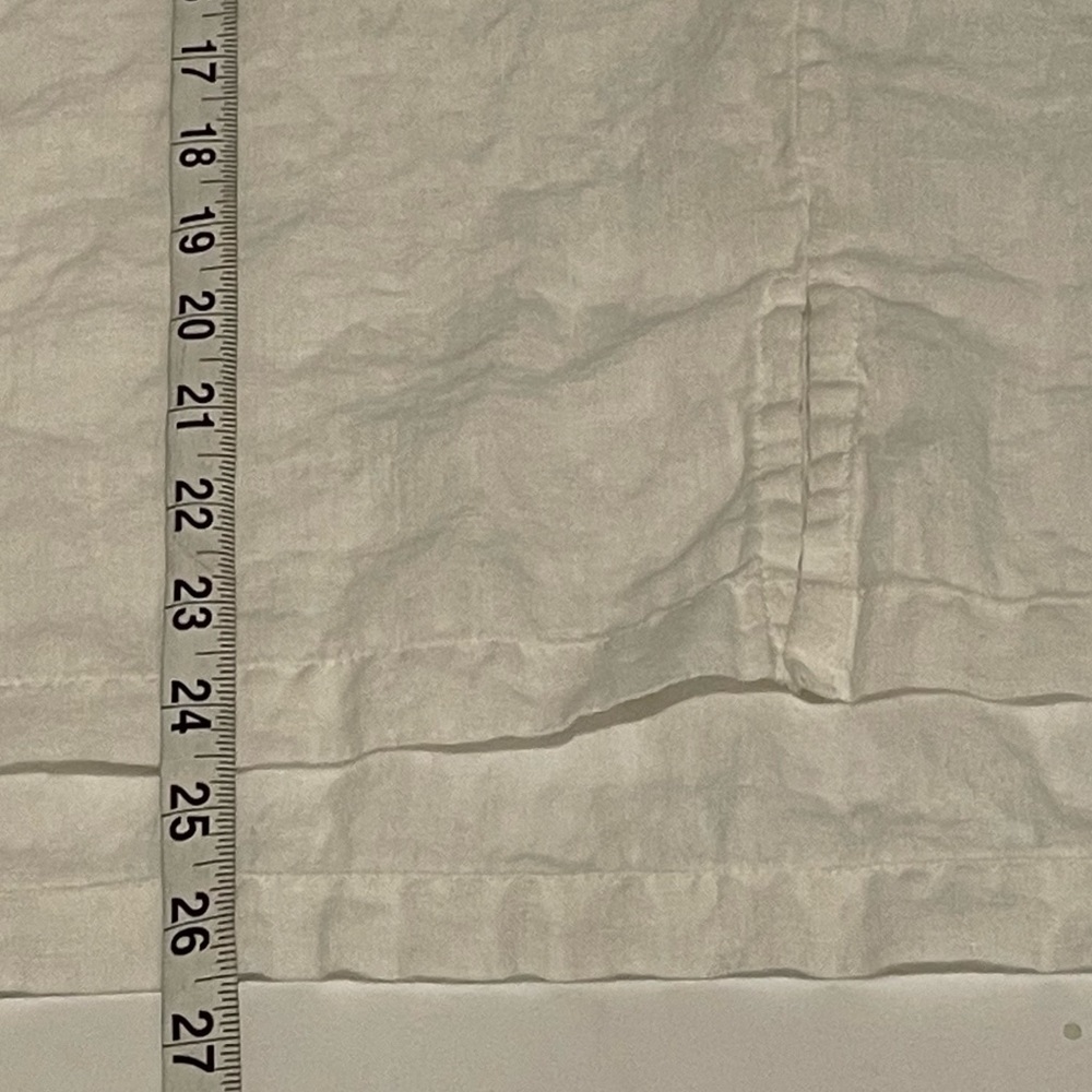Flax White Linen Tank Top - Picture 6 of 6